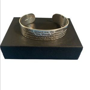 Serenity Prayer  Bracelet Cuff